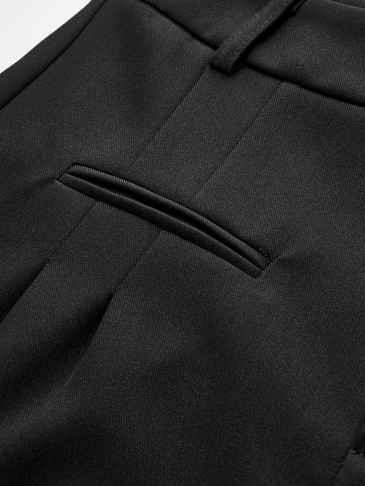 Dames High-Waisted Broek – Slim Fit met Plooien, Geschikt voor Dagelijks Gebruik en Werk
