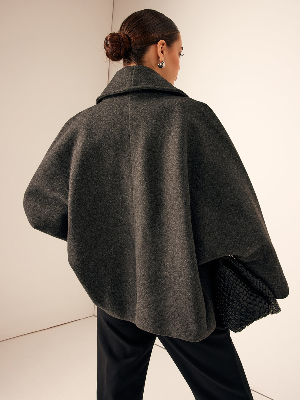 Korte damesjas | Tweed jas met klassieke uitstraling en losse pasvorm