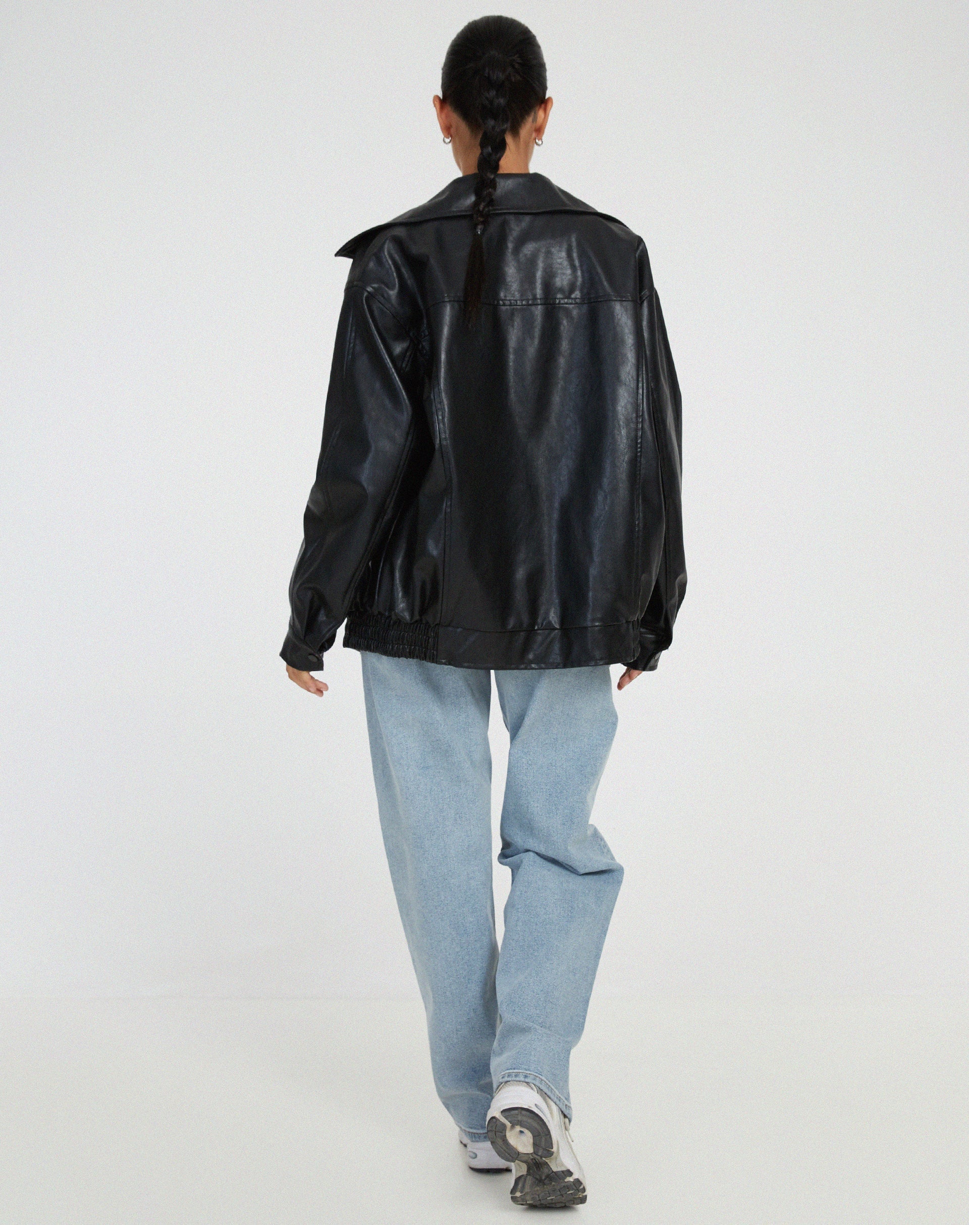 Dames Oversized Jas – Met Rits, Geschikt voor Lente en Herfst