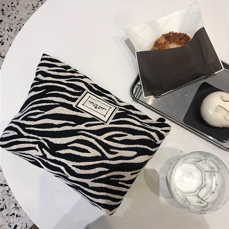Toilettas met Zebraprint – Dames Clutch & Organizer