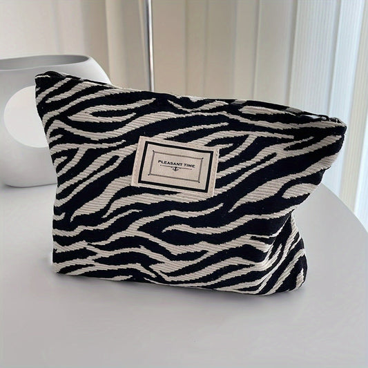 Toilettas met Zebraprint – Dames Clutch & Organizer