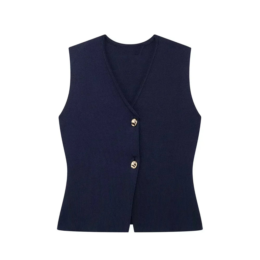 Bau-ann | Mouwloze Gilet Top