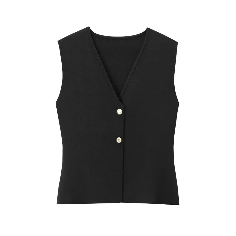 Bau-ann | Mouwloze Gilet Top