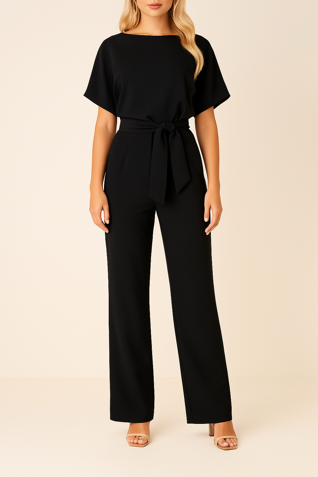 Dames Slim Fit Jumpsuit – Geschikt voor Casual en Werk, Met Rits en Zonder Sluiting