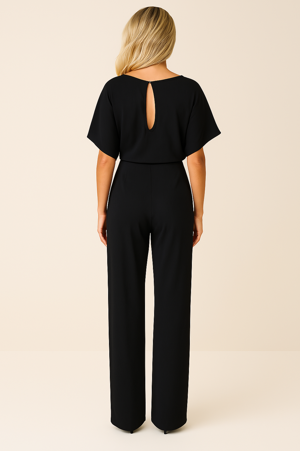 Dames Slim Fit Jumpsuit – Geschikt voor Casual en Werk, Met Rits en Zonder Sluiting