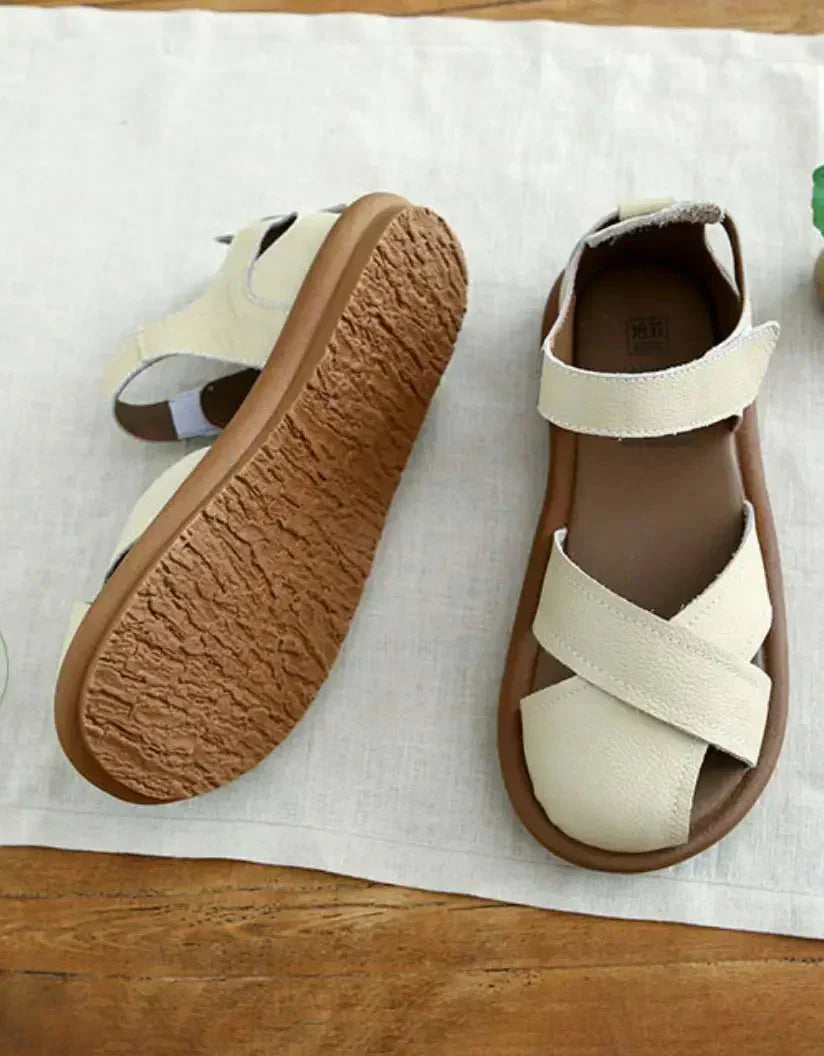 Stijlvol en elegante platte sandalen