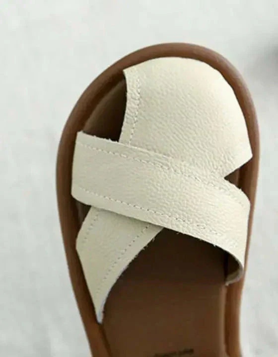 Stijlvol en elegante platte sandalen