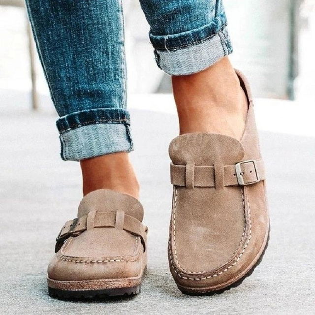Herlinde | Dames Sandalen met Korkvoetbed – Stijlvolle & Comfortabele Stadssandal