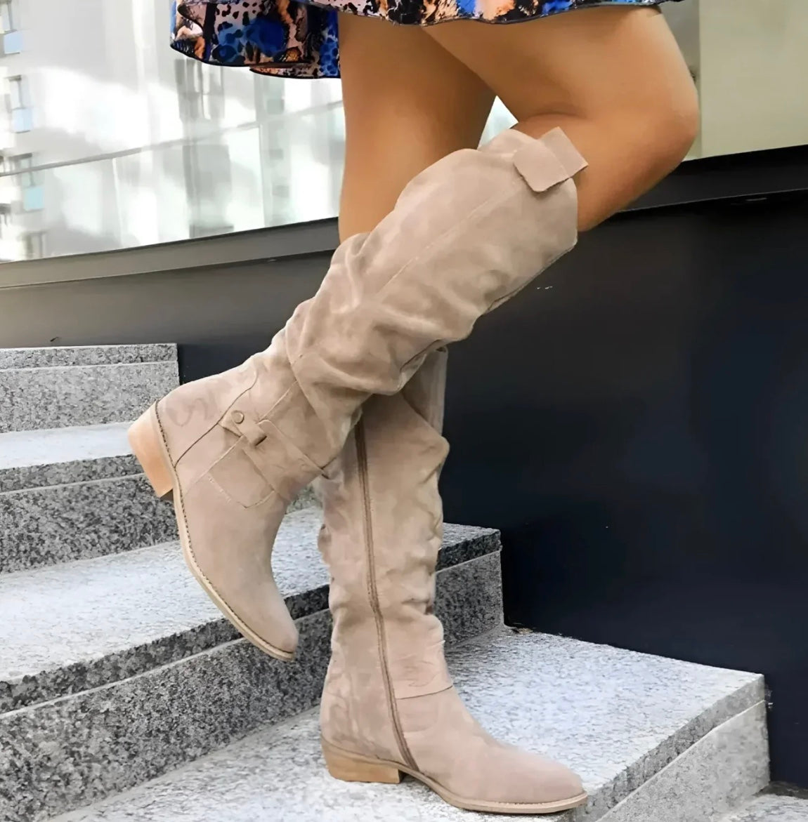 Suède Laarzen Dames | Elegante en Comfortabele Pasvorm, 3cm Hak