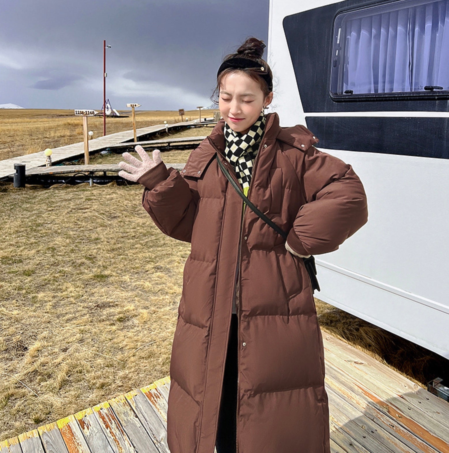 Lange Winterjas | Dames Winterjas met Capuchon en Gevoerd Isolerend Design