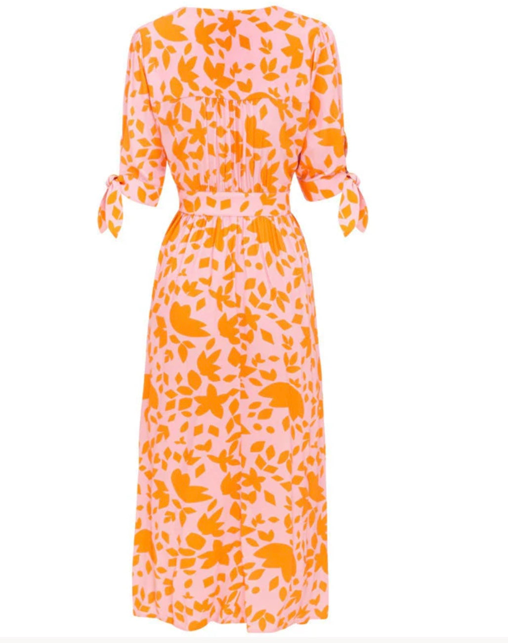 Finola - Chique Oranje Avondjurk