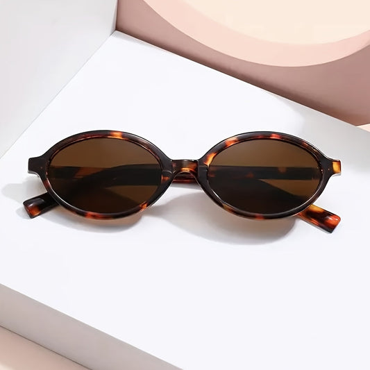 Donna-Eline | Modieuze Retro Ovale Zonnebril voor Vrouwen