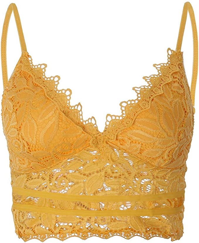 Gisela | Dames Kanten Crop Top – Verfijnde Pasvorm – Verstelbare Bandjes
