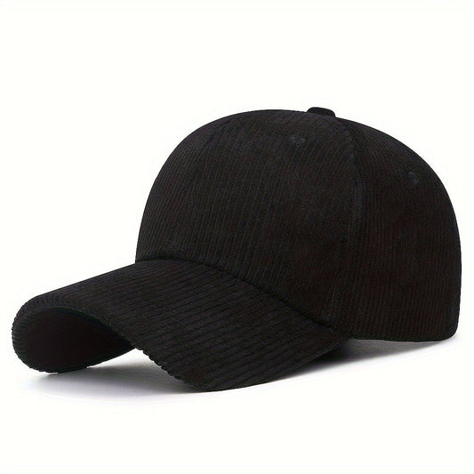 Ribfluwelen Unisex Baseballpet