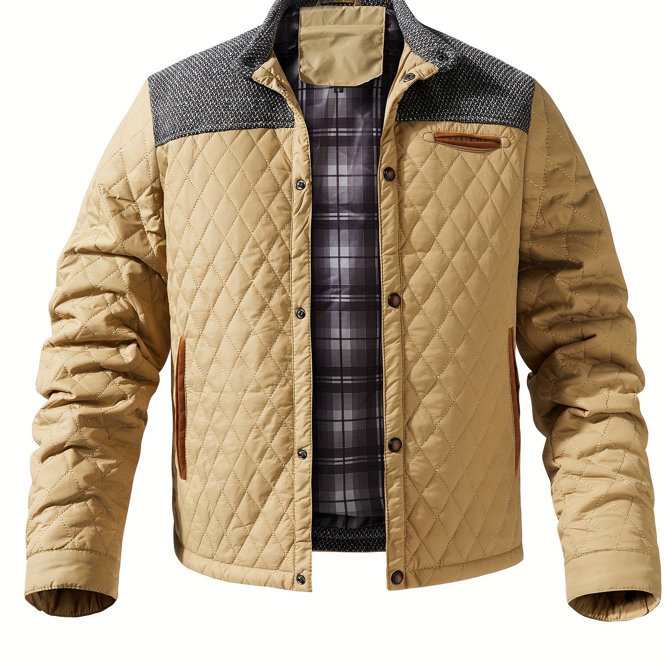 Gideon | Quilted Stand-Collar Jacket 10