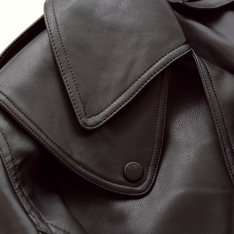 Imogen cropped jack dames | Stoer nepleren jasje met kraag en getailleerde snit
