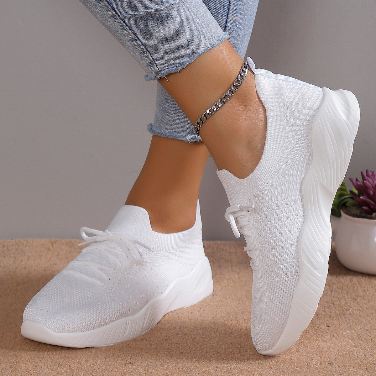 Ilsa | Dames Sportschoenen – Orthopedisch – Ademend Mesh – Lichtgewicht – Zachte Zool