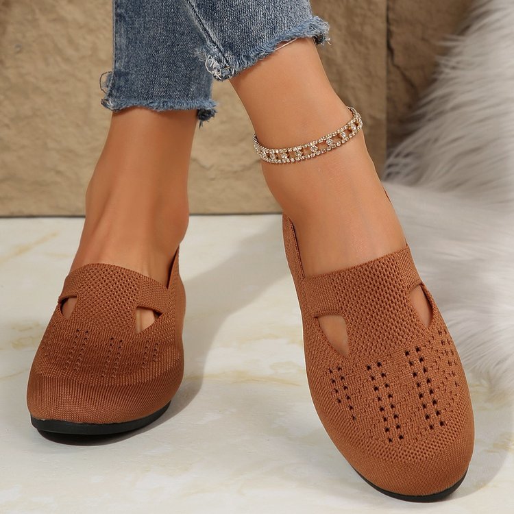 Isa | Dames Overschoenen – Orthopedisch – Ademend Slip-On Design – Zacht Breisel