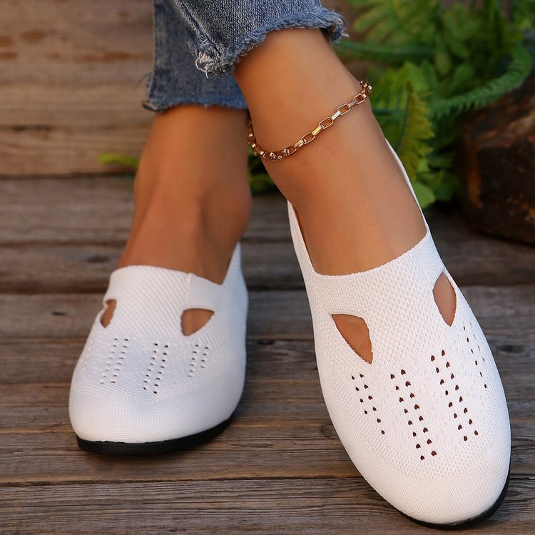 Isa | Dames Overschoenen – Orthopedisch – Ademend Slip-On Design – Zacht Breisel