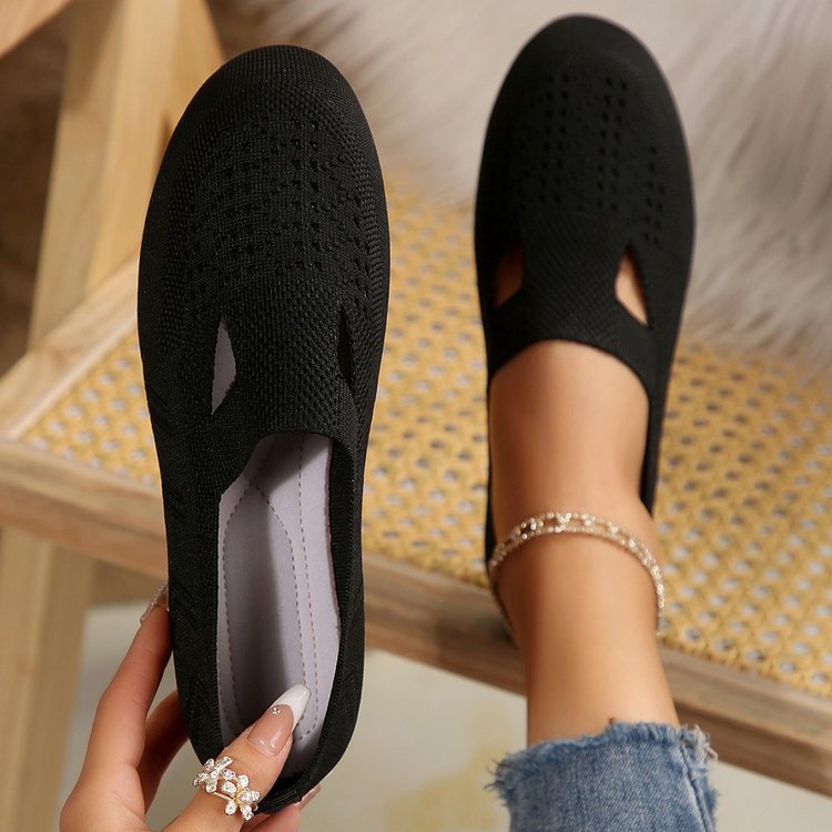 Isa | Dames Overschoenen – Orthopedisch – Ademend Slip-On Design – Zacht Breisel