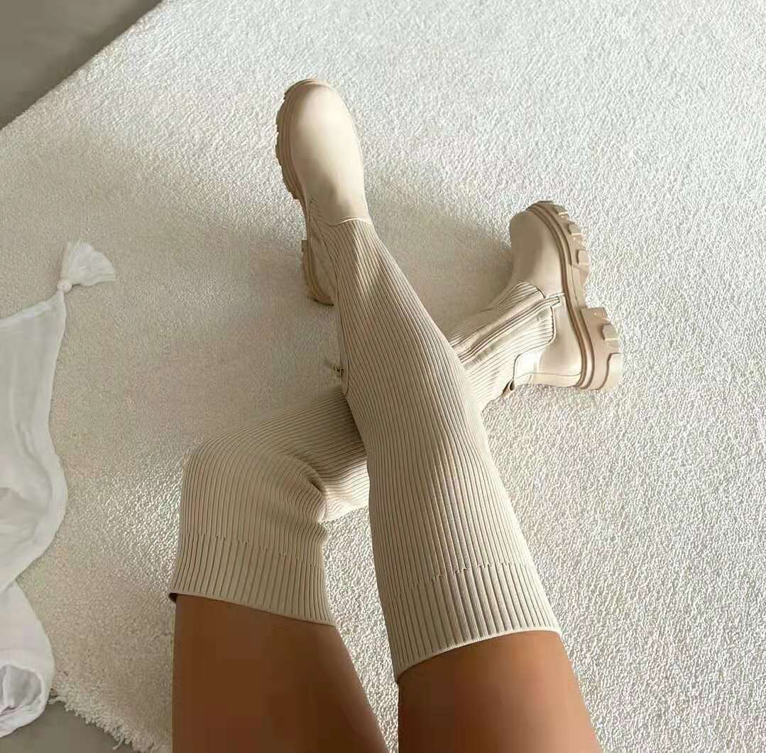 Overknee soklaarzen