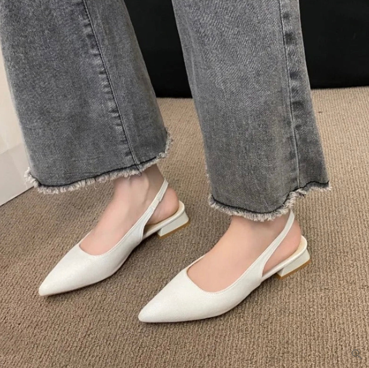 Slingback flats voor dames