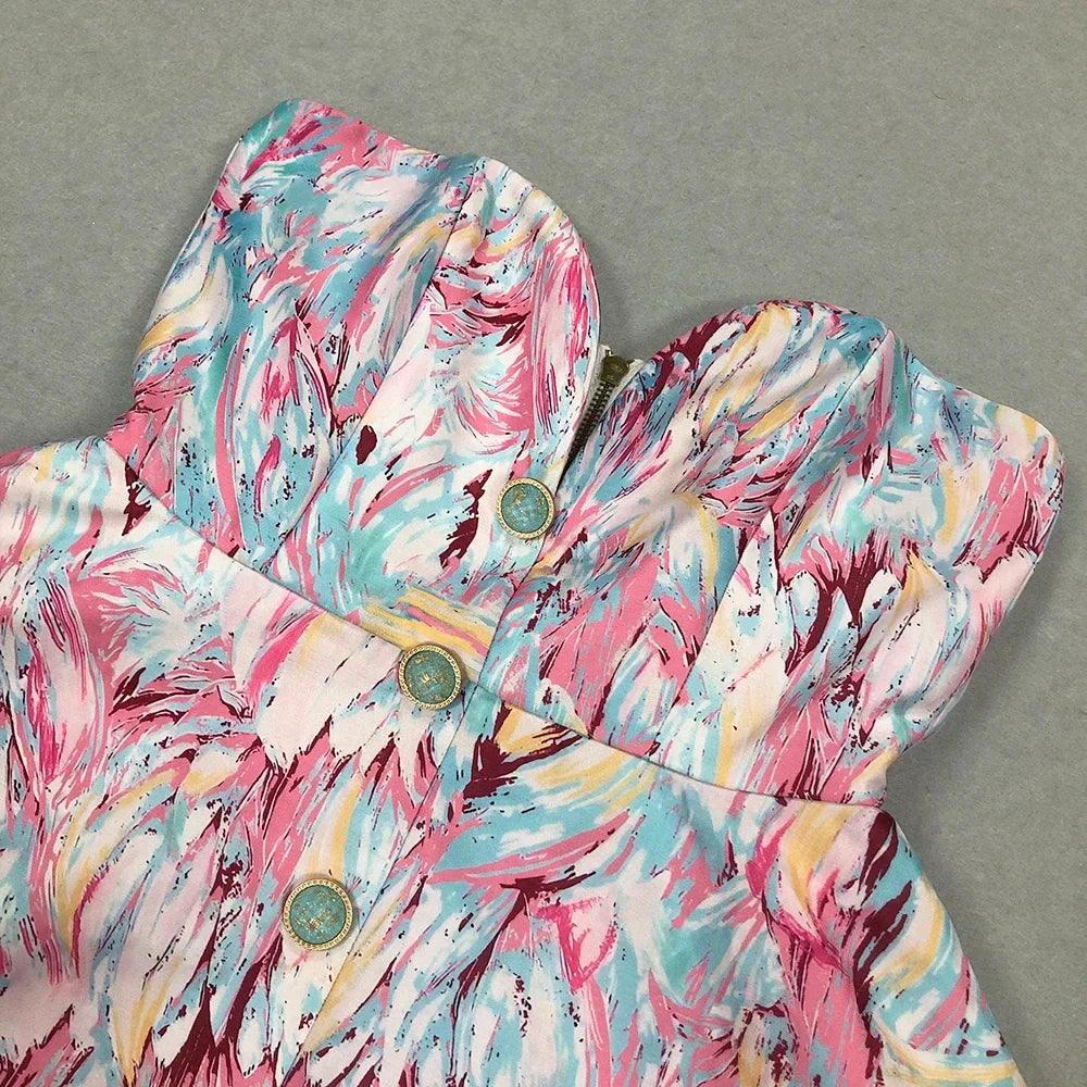 PRIS | Strapless Mini Jurk voor Dames