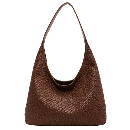 Benita Geweven Tas | Vegan Schoudertas met Pouch