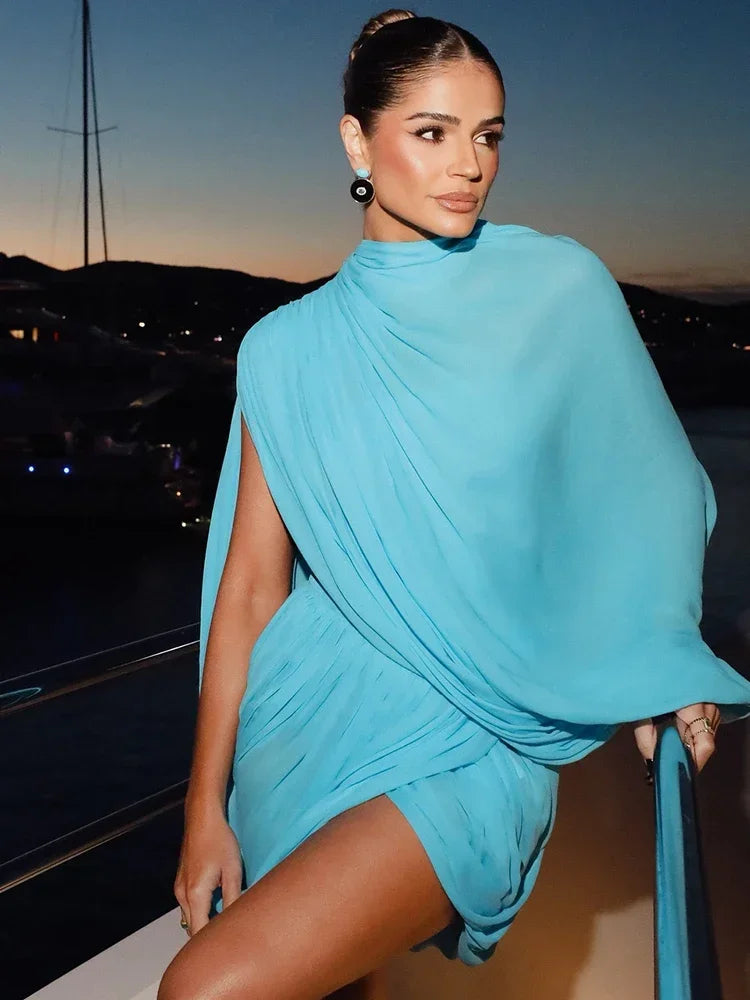 Dames Getailleerde Jurk – Geschikt voor Feestelijke Gelegenheden en Zomergebruik