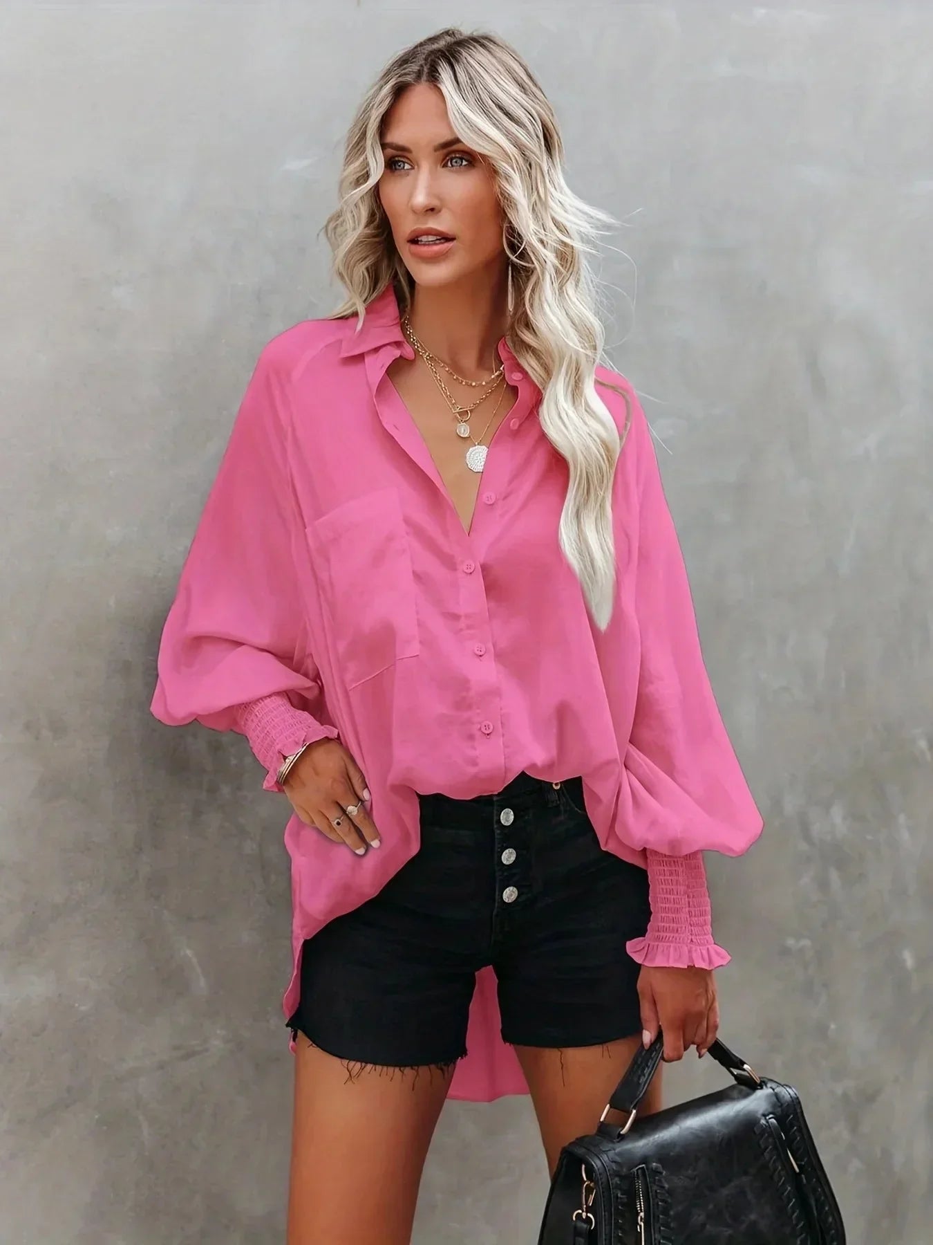 Comfortabele Soft-Fit Top – Tijdloze Stijl voor Elk Seizoen