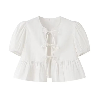 Petronelle – Crop Top – Comfortabele Katoenmix – Trendy Design