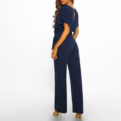 FLOOR - Dames Jumpsuit met Korte Mouwen | Perfect voor het voorjaar
