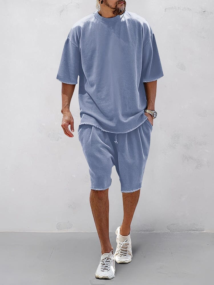 Heren Oversized Set – Casual voor Dagelijks Gebruik, Geschikt voor Sportieve Activiteiten