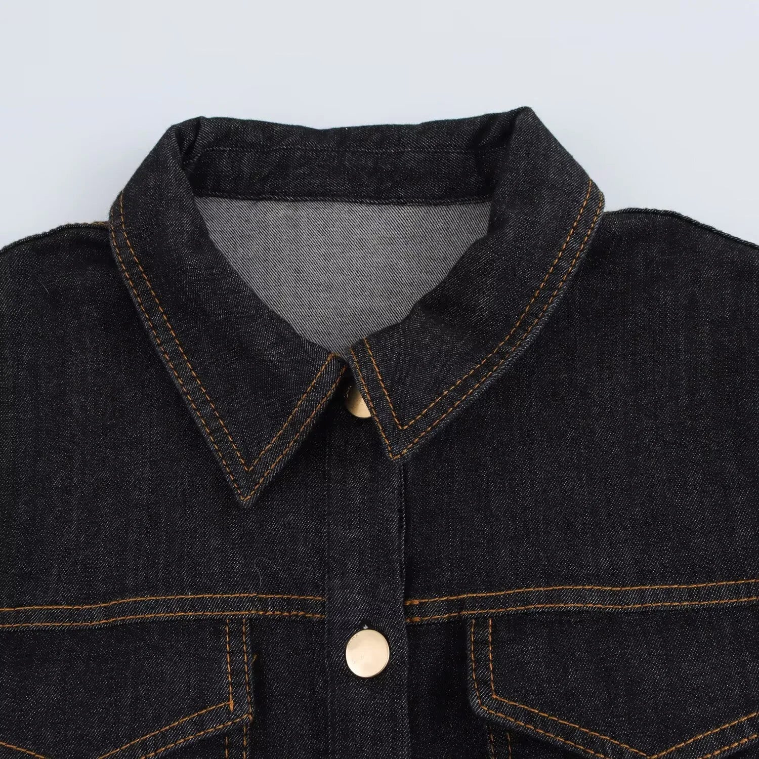 Eveline Denim Dress | Dames Spijkerjurk met Getailleerde Pasvorm en Tijdloos Design