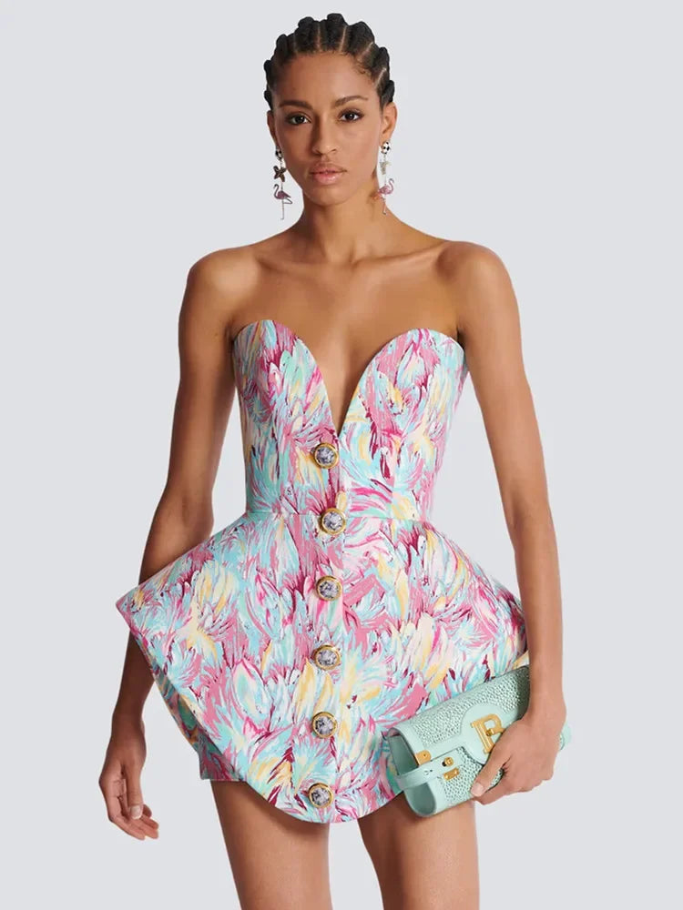 PRIS | Strapless Mini Jurk voor Dames