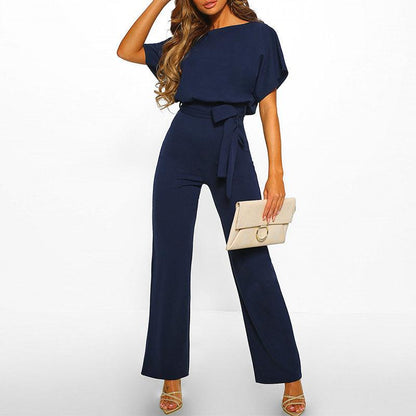 FLOOR - Dames Jumpsuit met Korte Mouwen | Perfect voor het voorjaar