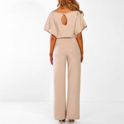FLOOR - Dames Jumpsuit met Korte Mouwen | Perfect voor het voorjaar
