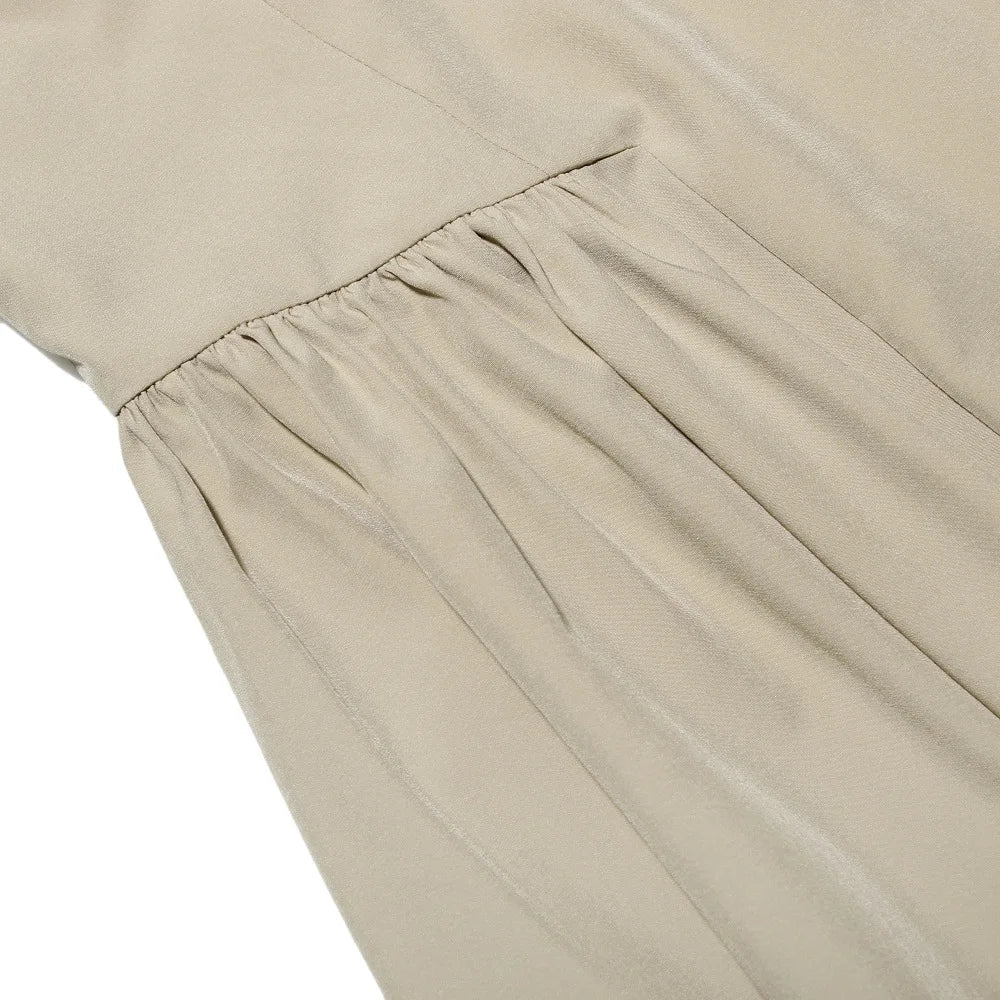 Dames – Midi Jurk – Zachte Stof – Casual Chic Stijl – Perfect voor Dagelijks Gebruik