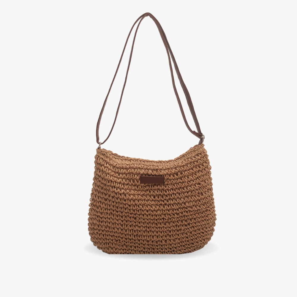 Beige Schoudertas | Dames tas met verstelbare band en minimalistische stijl voor dagelijks gebruik