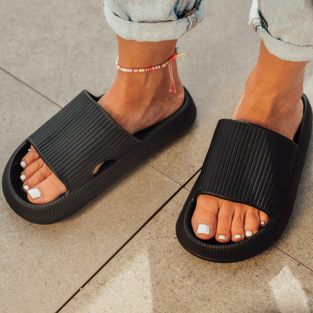 Joeke | Dames sandalen met dik, comfortverhogend voetbed – ultiem ontspannend