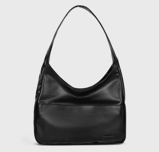 Trendy Vegan Leren Schoudertas