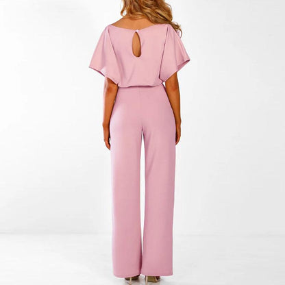 FLOOR - Dames Jumpsuit met Korte Mouwen | Perfect voor het voorjaar