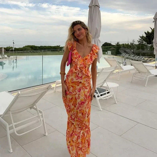 Leone | Elegante maxi-jurk voor Dames