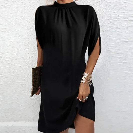 Giuliana - Mini-jurk met splitmouwen