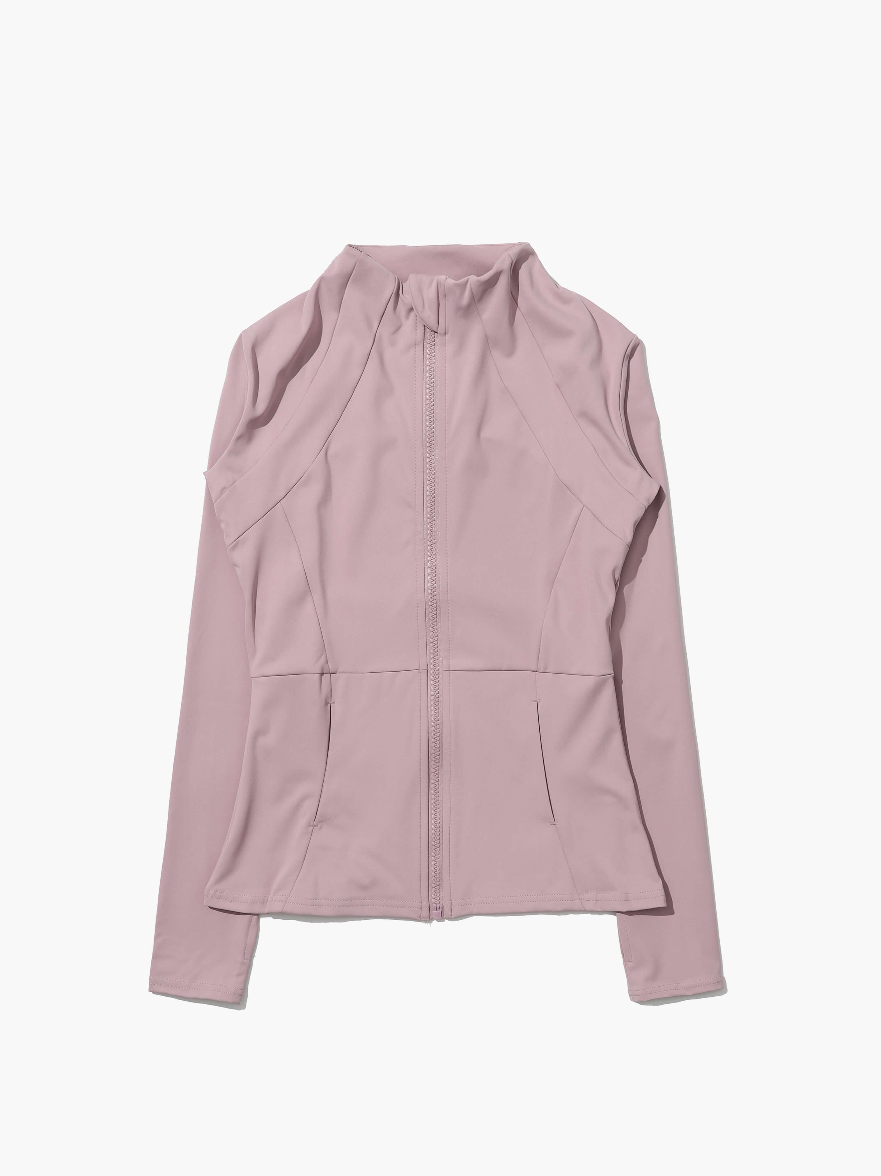 Romy Fitness Jacket Dames | Sportieve Jas met Sneldrogende Stof en Staande Kraag
