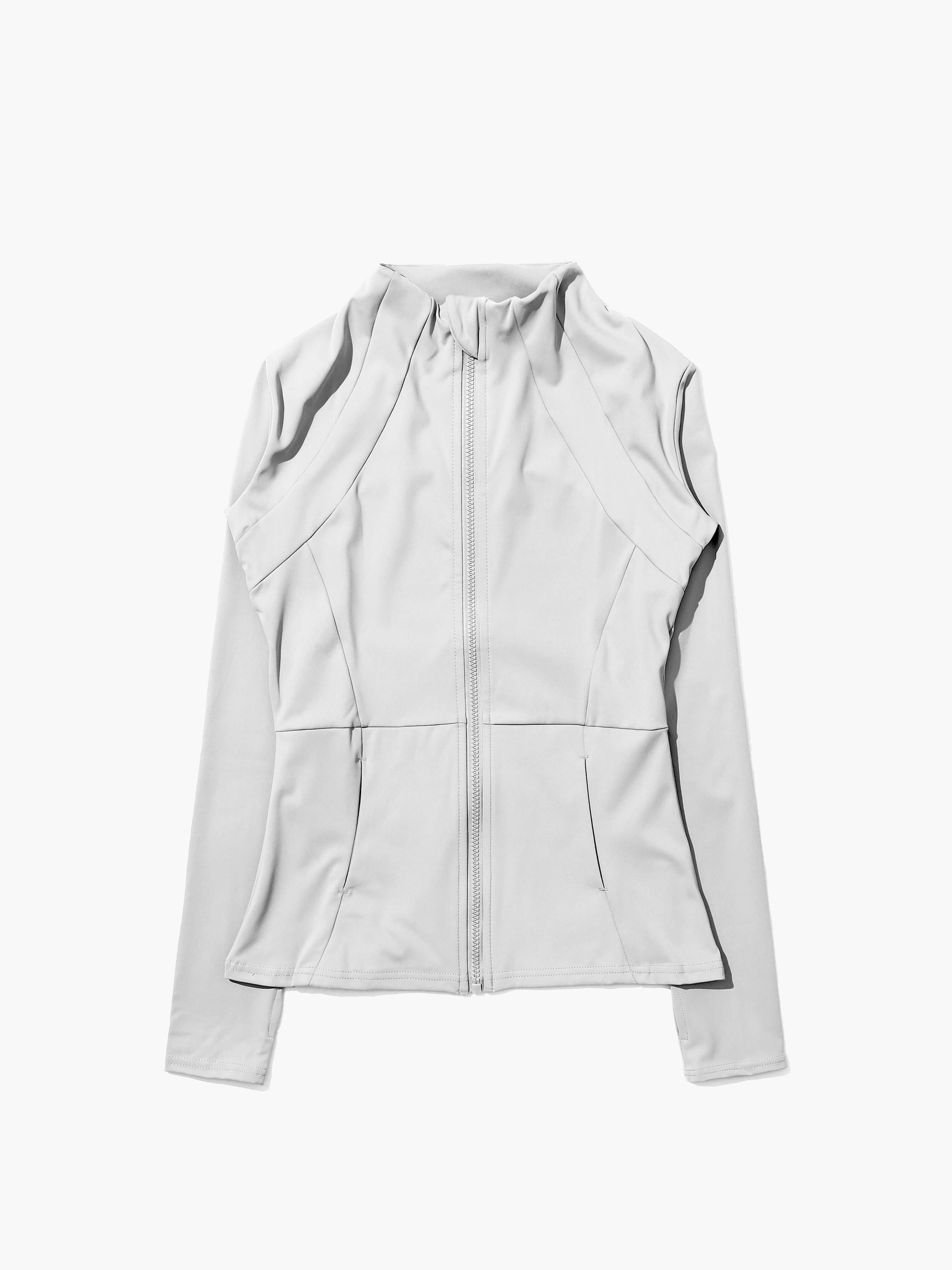 Romy Fitness Jacket Dames | Sportieve Jas met Sneldrogende Stof en Staande Kraag