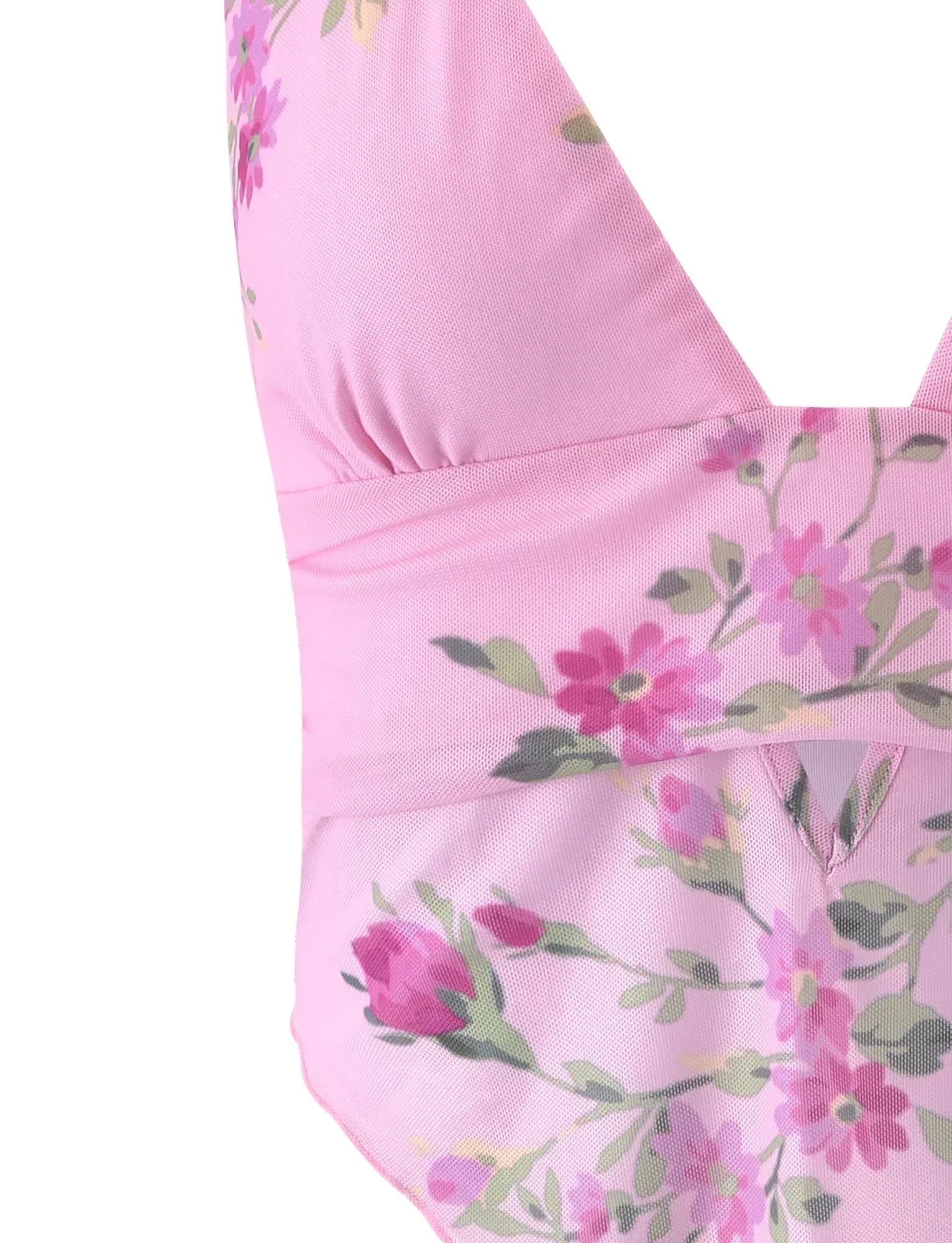 Roze Bloemen Set voor de Zomer