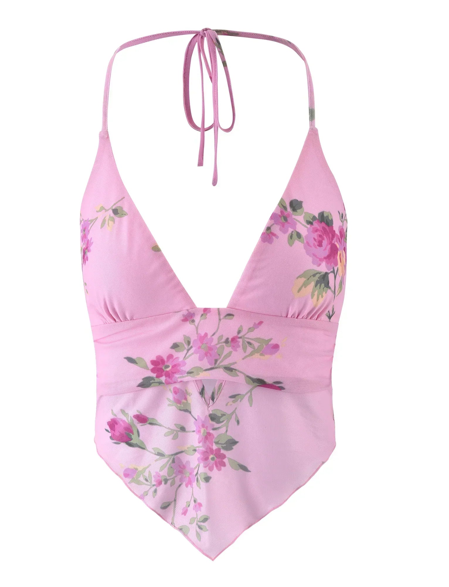 Roze Bloemen Set voor de Zomer