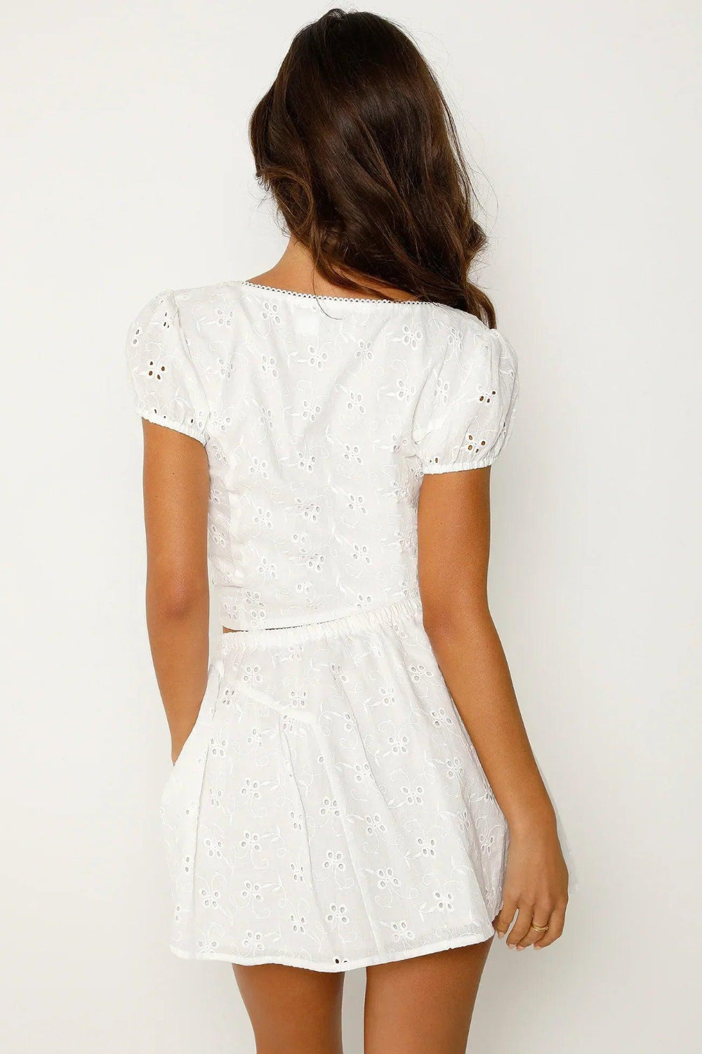 WITTE VINTAGE SET VOOR DAMES