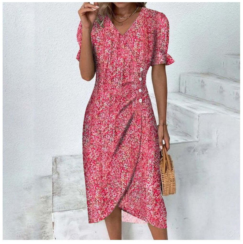 Hillegonda | Dames jurk met vlotte fit – luchtige elegantie